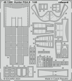 Eduard 491388 Hunter FGA.9 Airfix 1/48