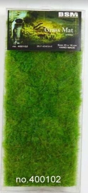 Tapis de sol en gazon synthétique Bear&amp;#39;s Scale Modeling 400102 (1 pièce)