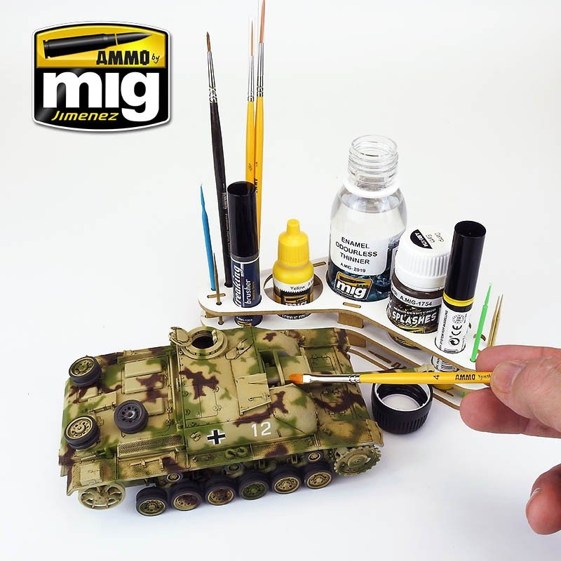 ORGANISATEUR DE BOOMERANG AMMO de Mig Jimenez 8028 (rangement) – imagen 3