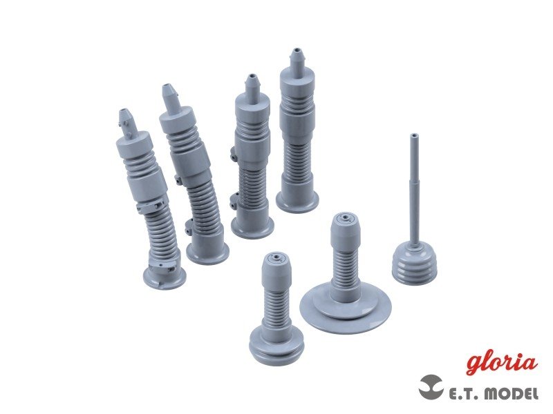 Base de mât d&amp;#39;antenne pour véhicule de l&amp;#39;armée américaine de la Seconde Guerre mondiale ET Model P35-202 (impression 3D) 1/35 – immagine 5