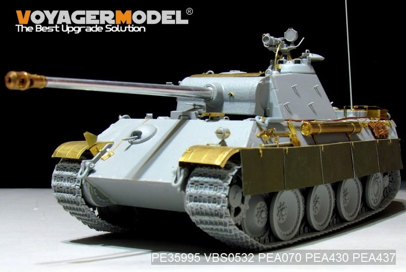 Maquette Voyager PE35995 Panther G allemand de la Seconde Guerre mondiale, version ultérieure. Modèle de base pour TAKOM 2121 au 1/35 – immagine 15