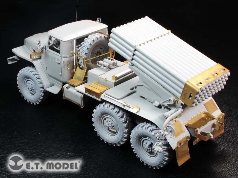 ET Model E35-191 Russian BM-21 Grad Multiple Rocket Launcher (For TRUMPETER 01013) (1/35) – image 5