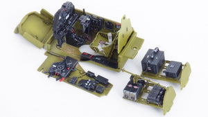 Maquette Eduard 648812 P-38J cockpit (impression Tamiya 1/48) – Bild 14