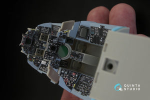 Intérieur imprimé en 3D et coloré sur papier décalcomanie Quinta Studio QD32032 pour F-14A (maquette Tamiya) au 1/32 – image 9