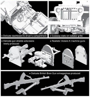 Camion Dragon 7481 SAS Raider 4x4 (1/72) – image 5