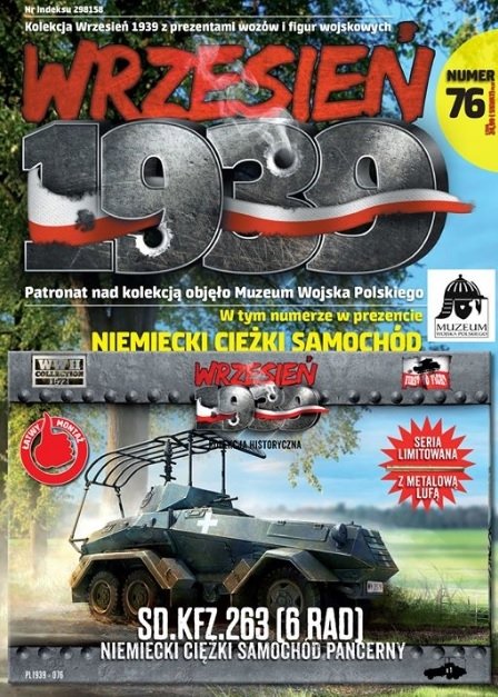 Premier à combattre PL076 Sd.Kfz.263 (6-rad) - Voiture blindée lourde allemande