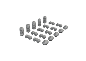 Eduard 6481055 Chargeurs et récupérateurs d&amp;#39;étuis pour MG 15, échelle 1/48