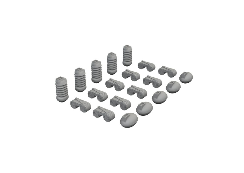 Eduard 6481055 Chargeurs et récupérateurs d&amp;#39;étuis pour MG 15, échelle 1/48