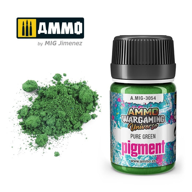 AMMO par Mig Jimenez 3054 Pigment Vert Pur 35ml