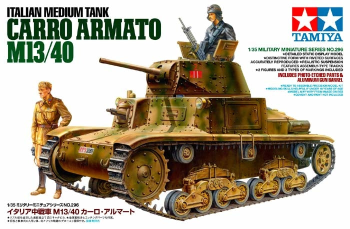 Tamiya 35296 Char moyen italien Carro Armato M13/40 (1/35) – imagen 2