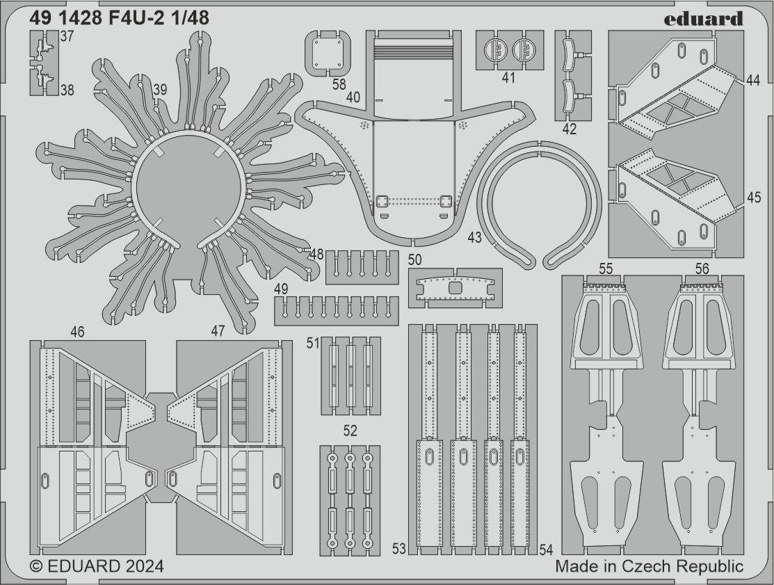 Eduard 491428 F4U-2 MAGIC FACTORY 1/48 – image 2