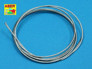 Câbles de remorquage en acier inoxydable Aber TCS12, 1,2 mm, 1 m de long