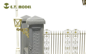 ET modèle J35-001 porte et clôture de parc pour KIT MINIART  – image 2