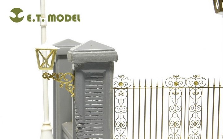 ET modèle J35-001 porte et clôture de parc pour KIT MINIART  – image 2