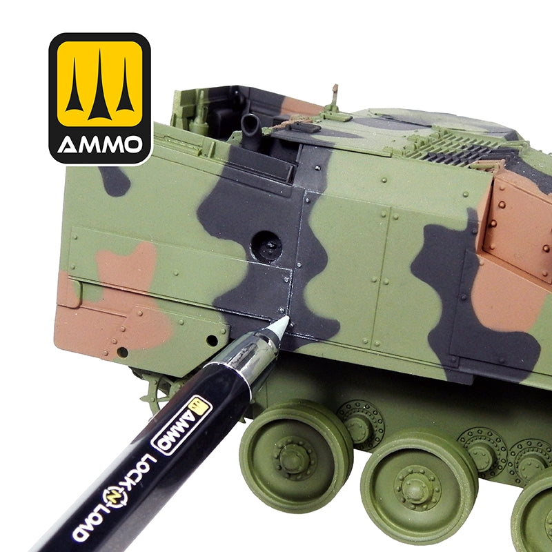 AMMO of Mig Jimenez 8349 Lock &amp;#39;N Load - Crayon technique rechargeable à effet vieilli – immagine 8