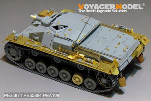 Voyager modèle PE35871 WWII allemand StuG.III Ausf.C/D Basic pour DRAGON 1/35  – immagine 3