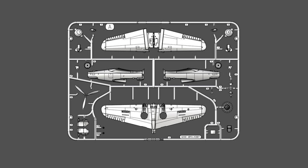 Arma Hobby 70080 Curtiss H-75 A1/A2 1/72 – immagine 9
