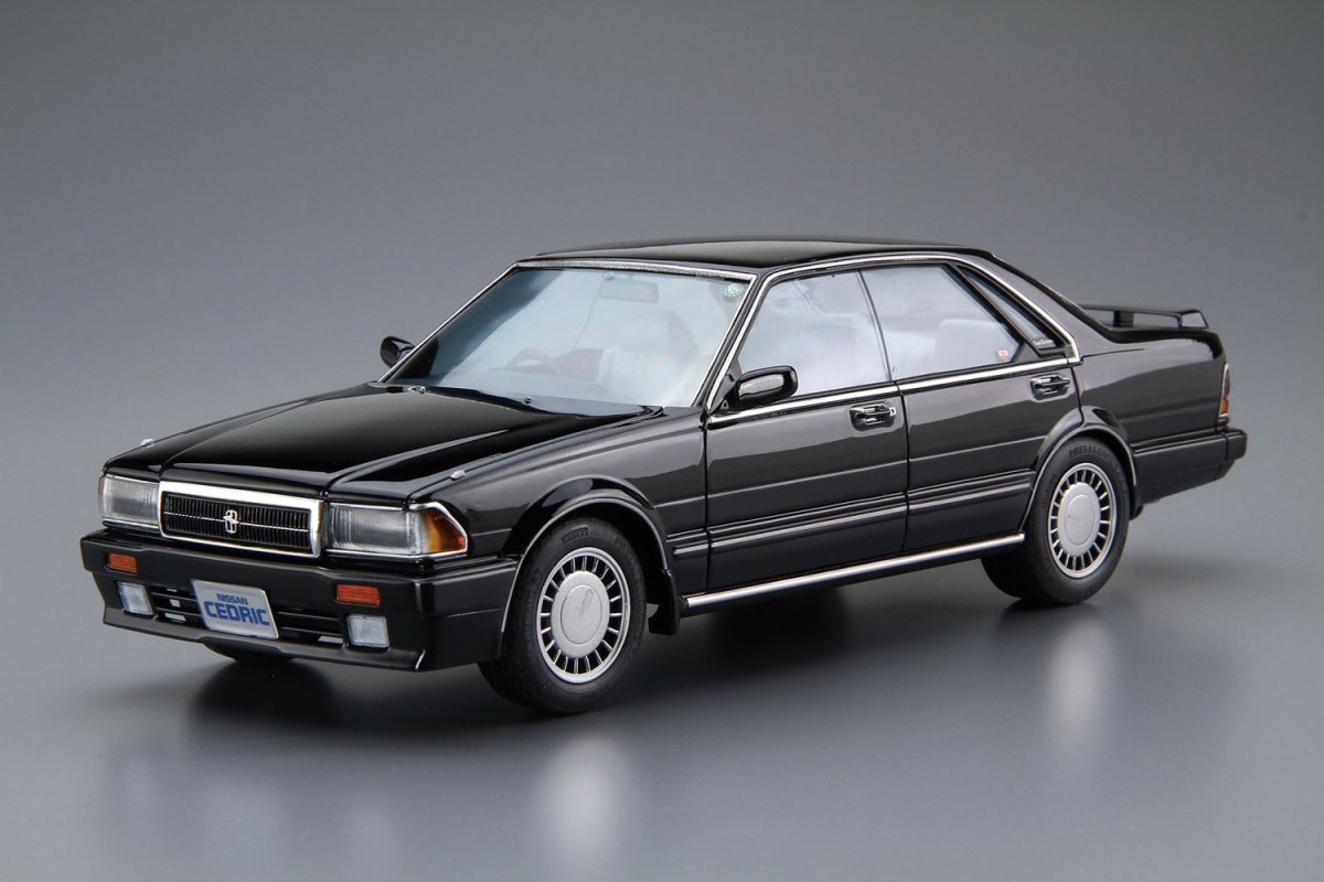 Aoshima 05483 NISSAN Y31 CEDRIC/GLORIA V20 Twincam Turbo Granturismo SV 87 1/24 – image 2
