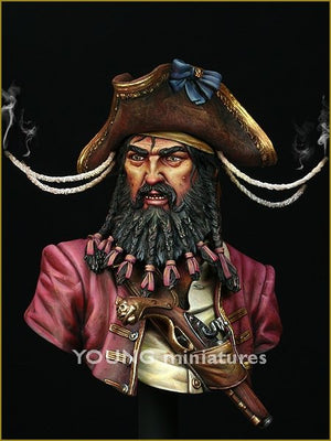 Young Miniatures YH1823 BARBE NOIRE 1718 La vengeance de la reine Anne 1/10 – image 2