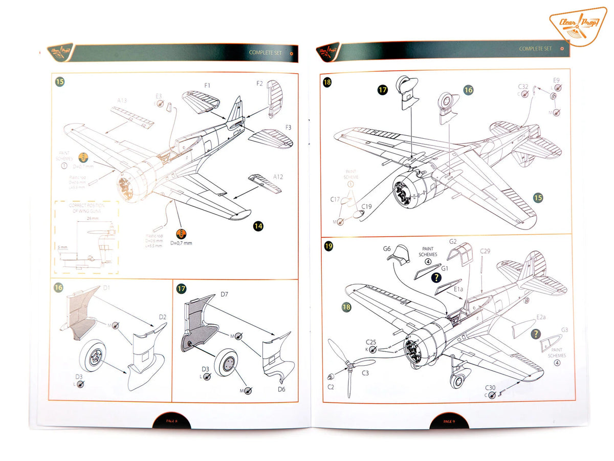 Clear Prop! CP72029 H-75M Hawk 1/72 – Bild 27