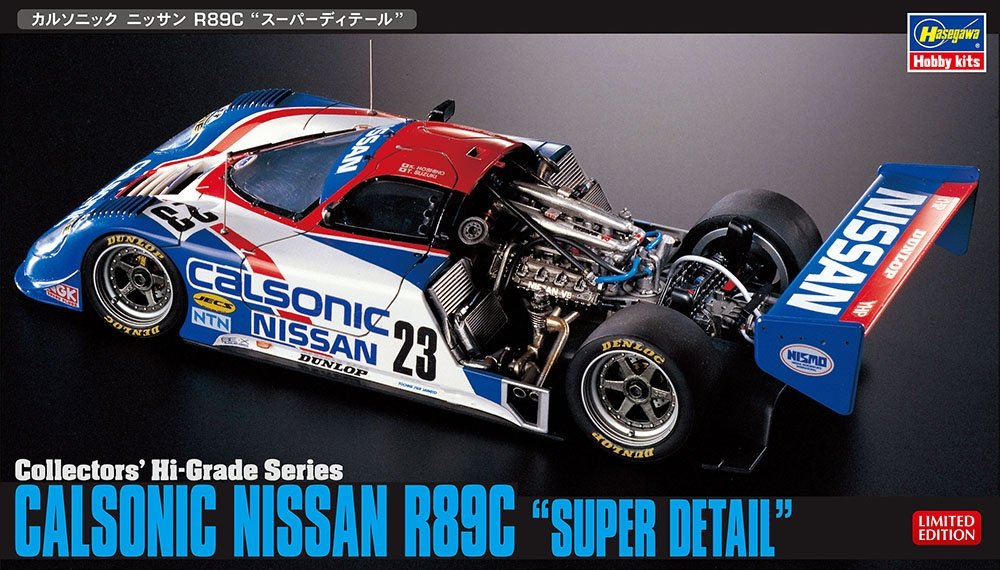 Hasegawa CH45 Collectors&amp;#39; Hi-Grade Series Calsonic Nissan R89C « Super Detail » 1/24