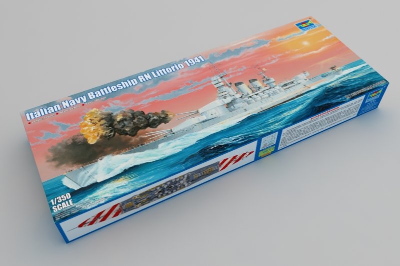 Trumpeter 05319 Cuirassé italien RN Littorio 1941 1/350 – Bild 2