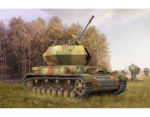 Trumpeter 01520 Canon antiaérien allemand de 3,7 cm Flak 43 Flakpanzer IV (1/35)