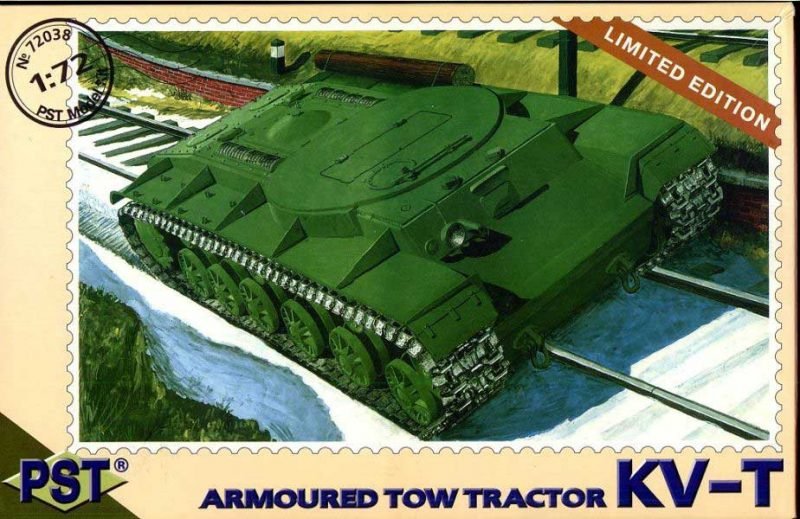 Tracteur de remorquage blindé PST 72038 KV-T 1/72