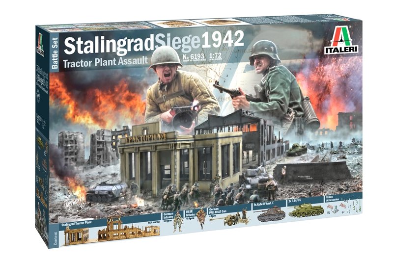 Italeri 6193 SIÈGE DE STALINGRAD 1942 - COFFRET DE BATAILLE 1/72 – image 2