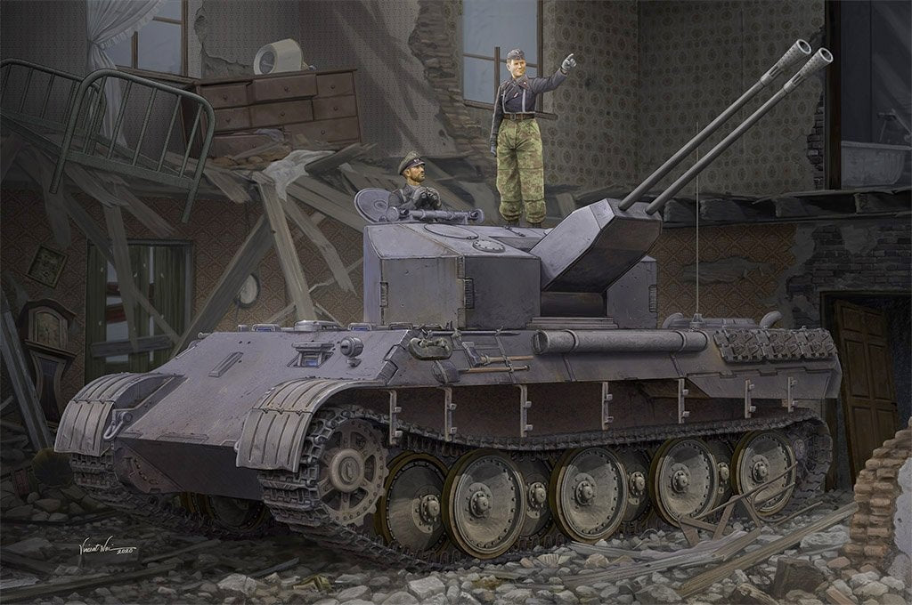 Hobby Boss 84535 Char antiaérien allemand Panther type A 1/35