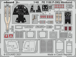 Eduard FE1158 P-39Q Week-end pour EDUARD 1/48