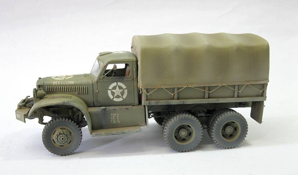 Mirror Models 35803 US DIAMOND T968 CARGO TRUCK 1/35 – zdjęcie 4