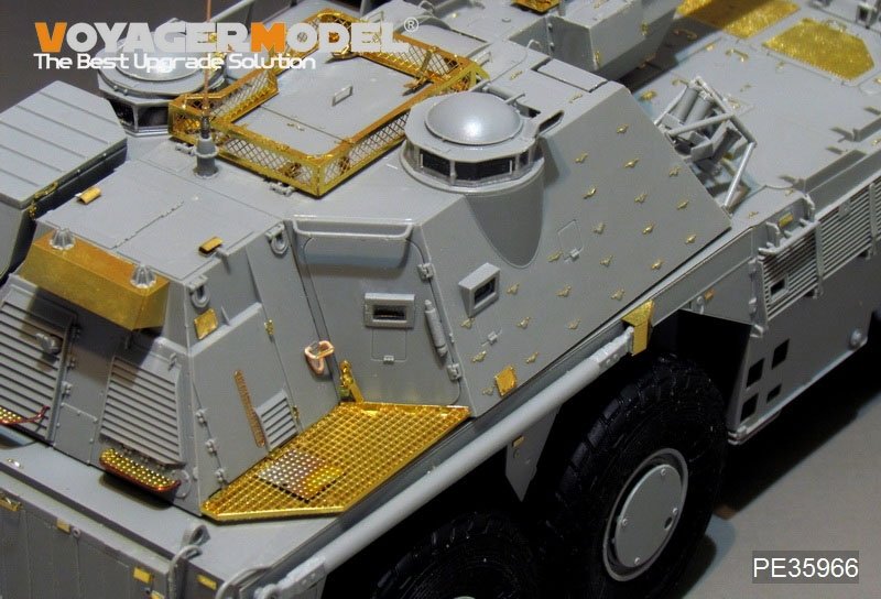 Modèle Voyager PE35966 Rhino SPH G6 moderne d&amp;#39;Afrique du Sud (modèle de base) pour TAKOM 2052 au 1/35 – image 12