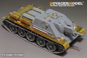 Voyager modèle PE35886 seconde guerre mondiale russie SU-122 Basic pour MINIART 1/35  – image 6