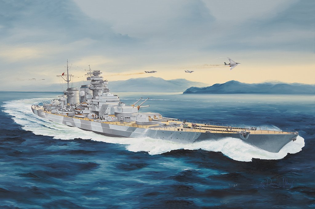 Trumpeter 05371 Cuirassé de classe H DKM 1/350
