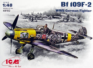 ICM 48102 Bf 109F-2 Chasseur allemand de la Seconde Guerre mondiale (1/48)