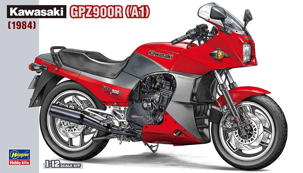 Hasegawa 21519-BK19 Kawasaki GPZ900R (A1) (1984) 1/12
