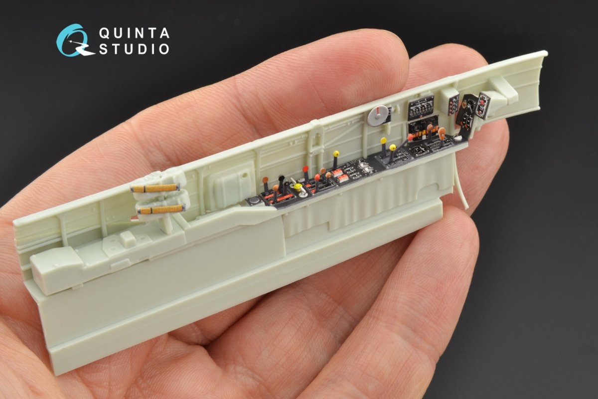 Quinta Studio QD32084 Ju 88A-1 3D-Printed &amp;amp; coloured Interior on decal paper ( Revell ) 1/32 – zdjęcie 8