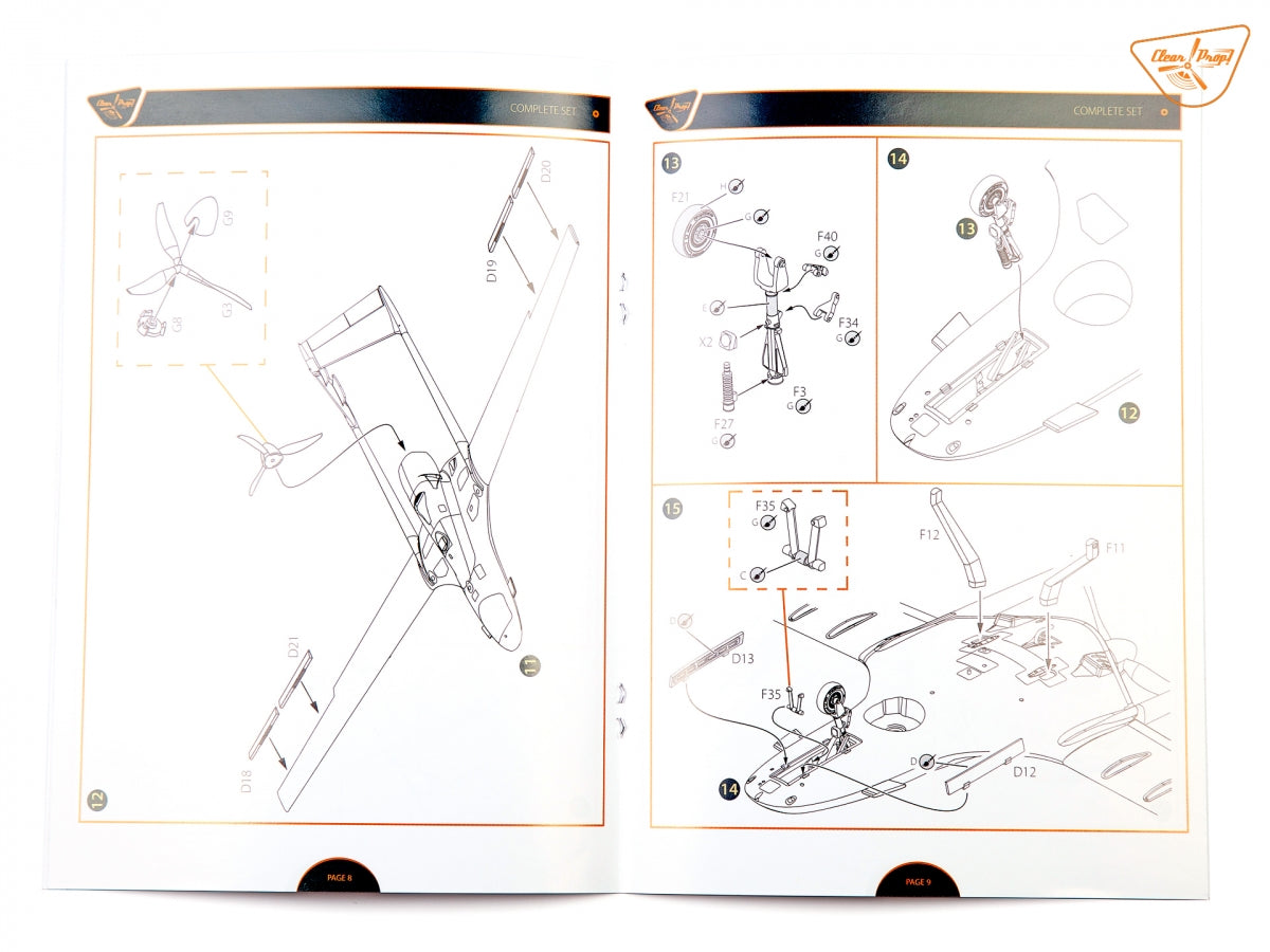 Clear Prop! Kit de démarrage pour drone CP3503 TB.2 de la marine ukrainienne au 1/35 – immagine 24