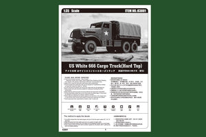 Hobby Boss 83801 US Blanc 666 Cargo Hard Top (1/35) – Bild 2