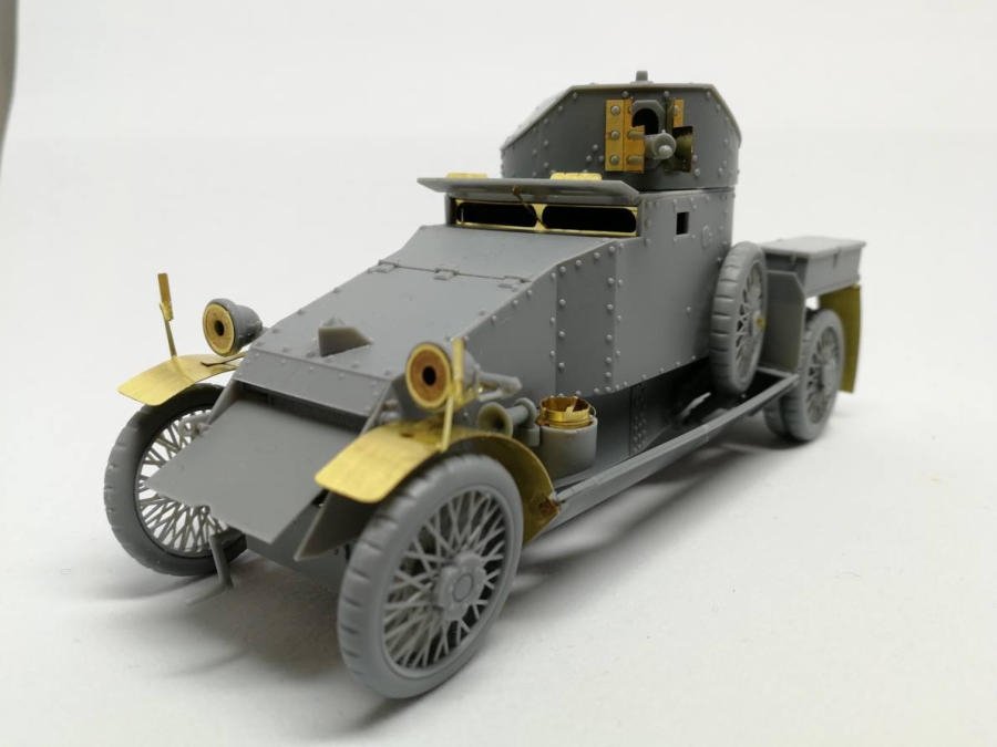 Ensemble de photodécoupe Copper State Models A35-001 Lanchester 1/35 – Bild 4