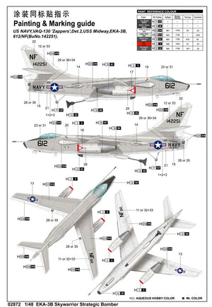Trumpeter 02872 EKA-3B Skywarrior – image 3
