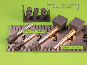 Master GM-72-041 Sturmhaubitze 42 - 10.5 cm StuH 42 L/28 - gun barrel with resin mantlet (straight barrel version without muzzle brake) 1/72 – image 4
