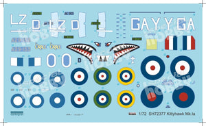 Special Hobby 72377 Kittyhawk Mk. IA 1/72 – zdjęcie 9