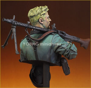 Young Miniatures YM1829 GERMANMG34 GUNNER 1941 1/10 – image 6