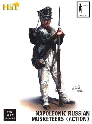 Hat 9321 Napoleonic Russian Musketeers (Action) 1/32