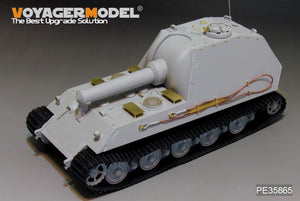 Mortier automoteur lourd allemand BAR 305 mm de la Seconde Guerre mondiale, modèle Voyager PE35865, pour maquette TRUMPETRER au 1/35 – imagen 4