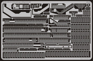 Eduard 53031 USS CV-14 Ticonderoga rambardes/passerelle 1/350 Trumpeter