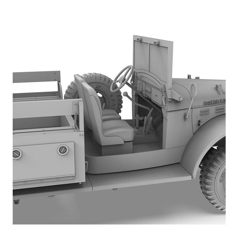 AK Interactive AK35020 IDF POWER WAGON WM300 CAMION DE TRANSPORT AVEC TREUIL 1/35 – image 11