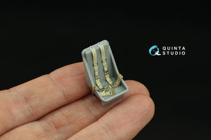 Quinta Studio QR+32033 Ceintures de sécurité pour avions de chasse de la Luftwaffe de la Seconde Guerre mondiale (avec boucles métalliques) (Tous les kits) 1/32 – Bild 7